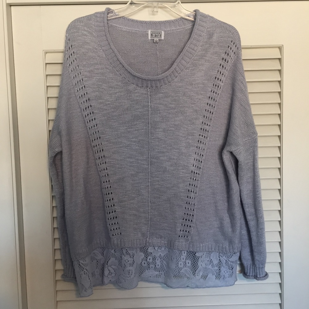 Womens Grey Sweater